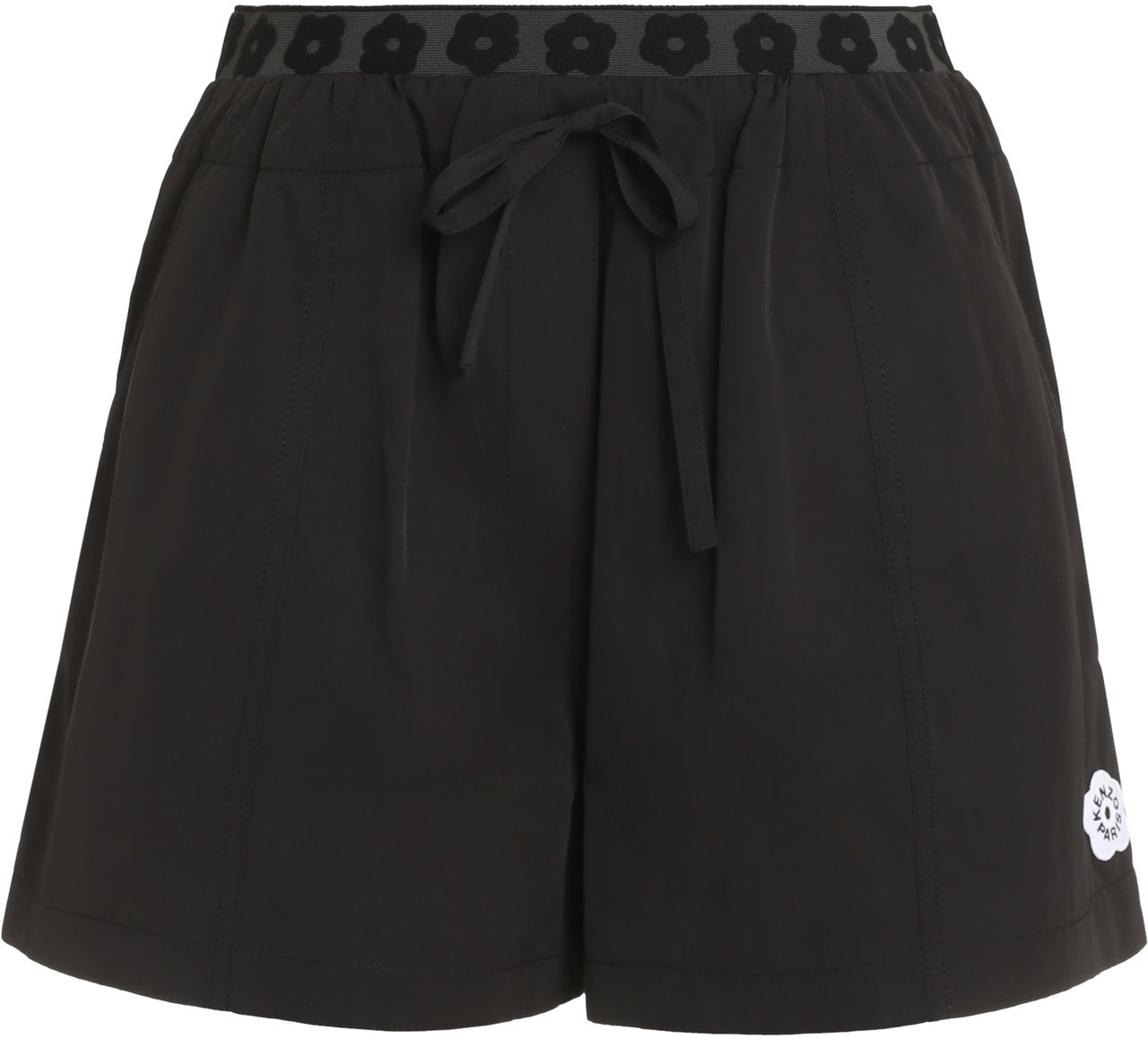Kenzo Cotton blend shorts Zwart