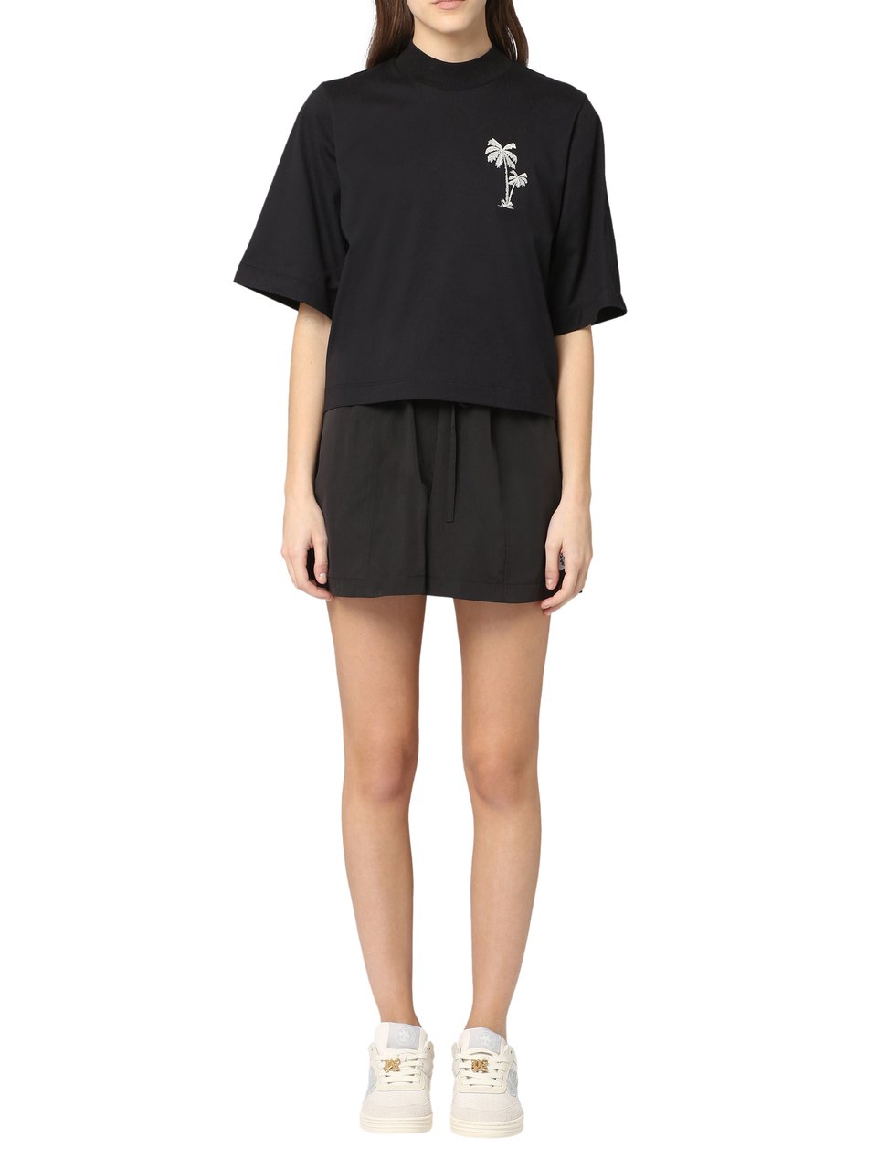 Kenzo Cotton blend shorts Zwart