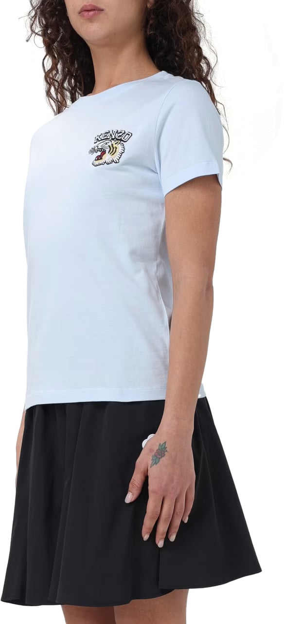 Kenzo T-Shirts And Polos Blue Blauw