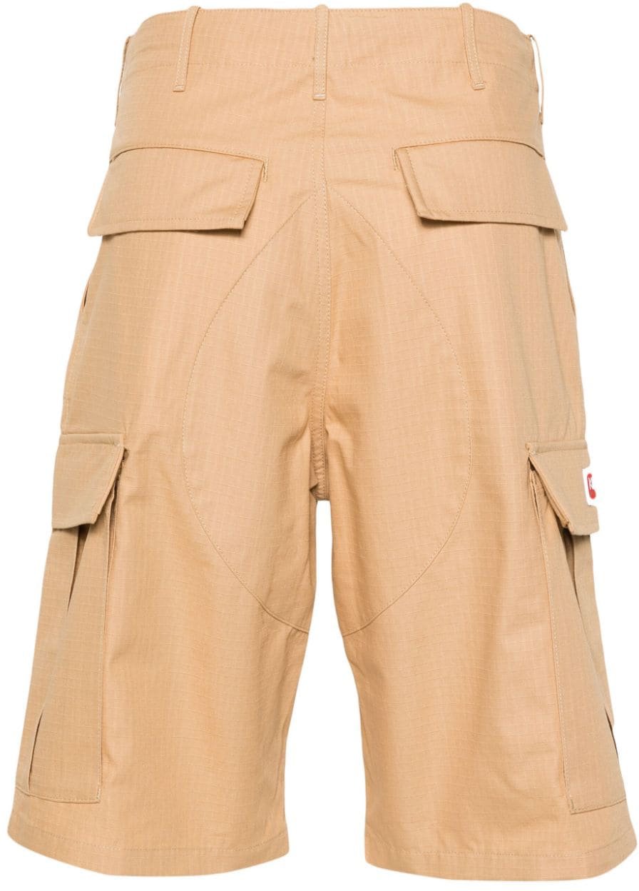 Kenzo Shorts Brown Bruin