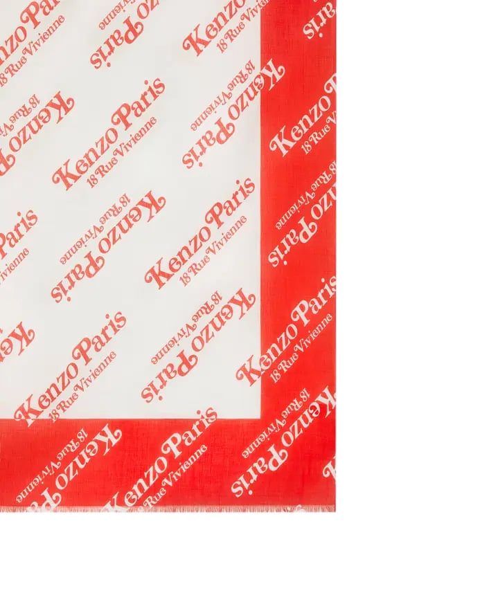 Kenzo Scarfs Medium Red Rood