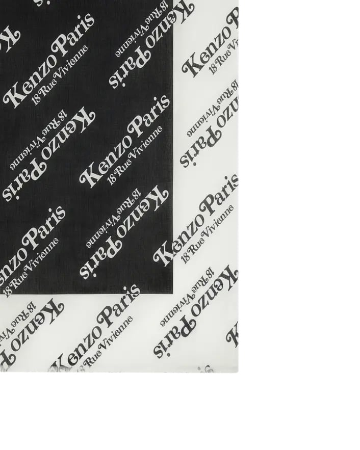 Kenzo Scarfs Black Zwart