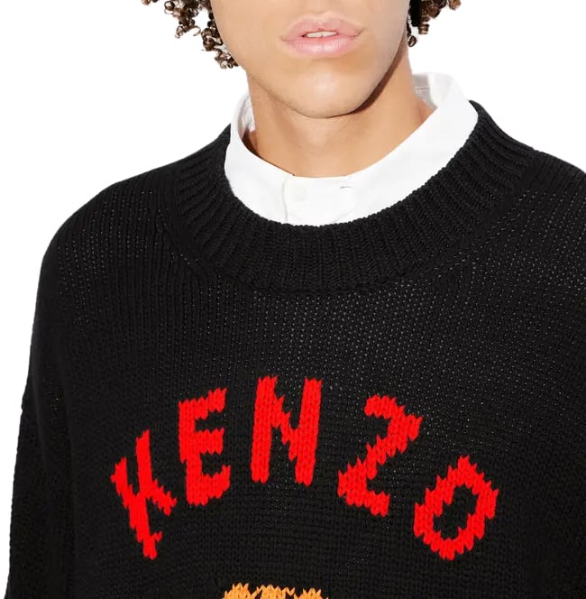 Kenzo Sweaters Black Zwart
