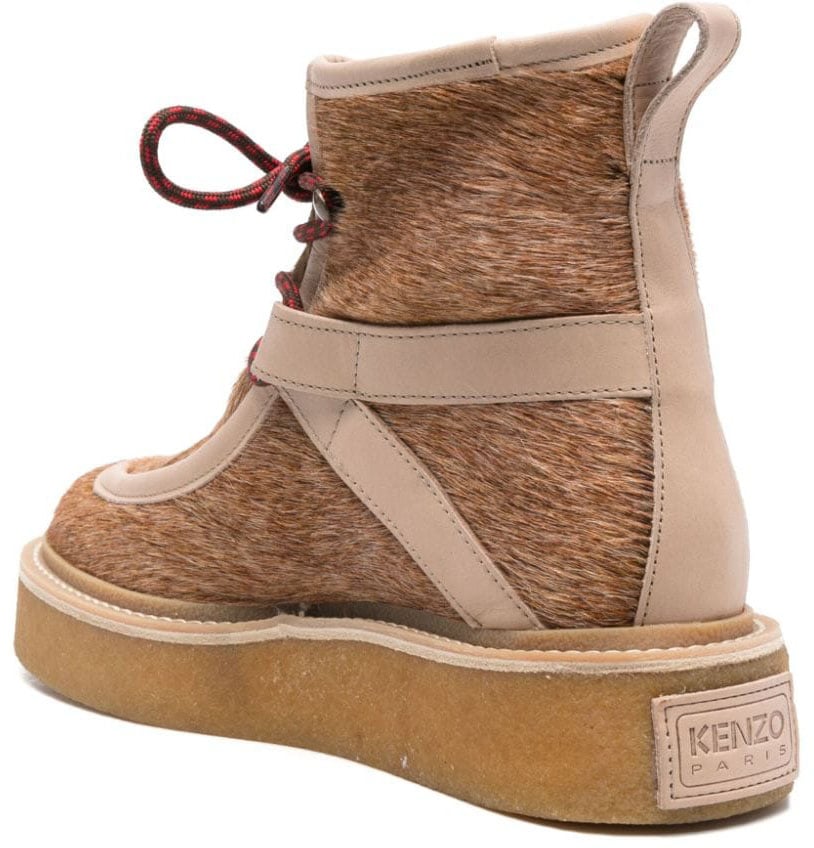 Kenzo Boots Brown Bruin