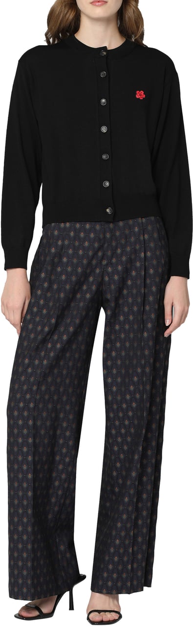 Kenzo Wool cardigan Zwart