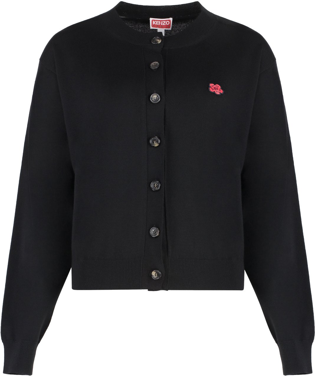 Kenzo Wool cardigan Zwart