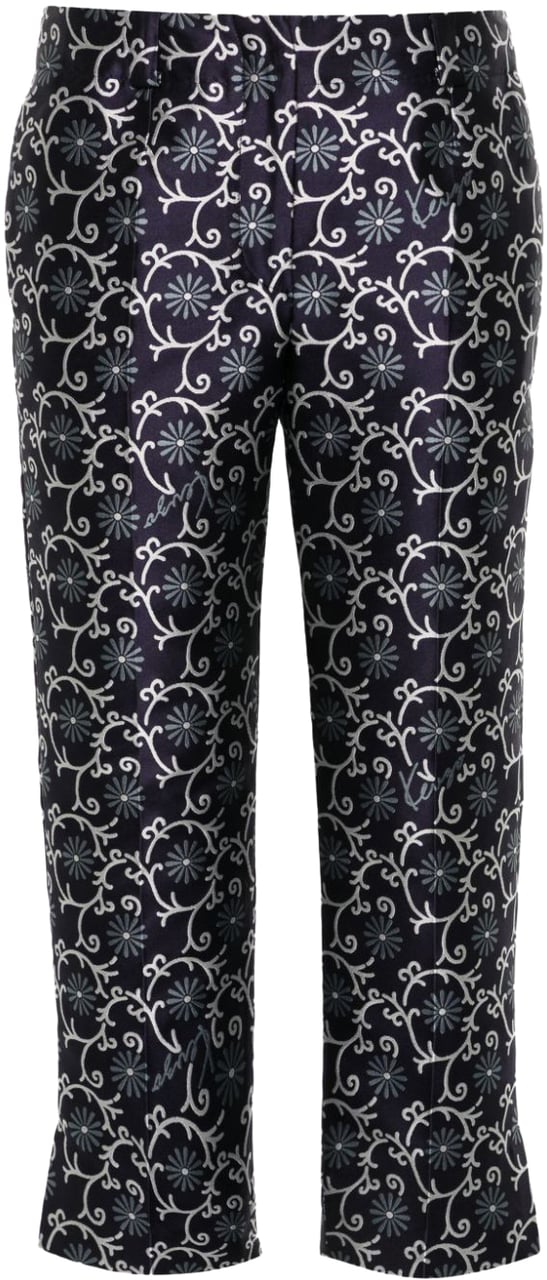 Kenzo Trousers Blue Blauw
