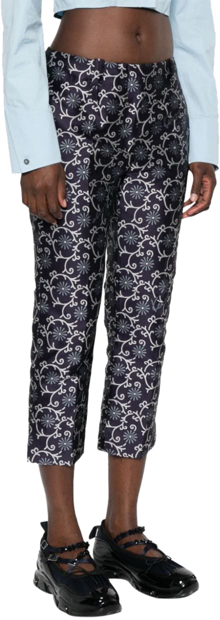 Kenzo Trousers Blue Blauw