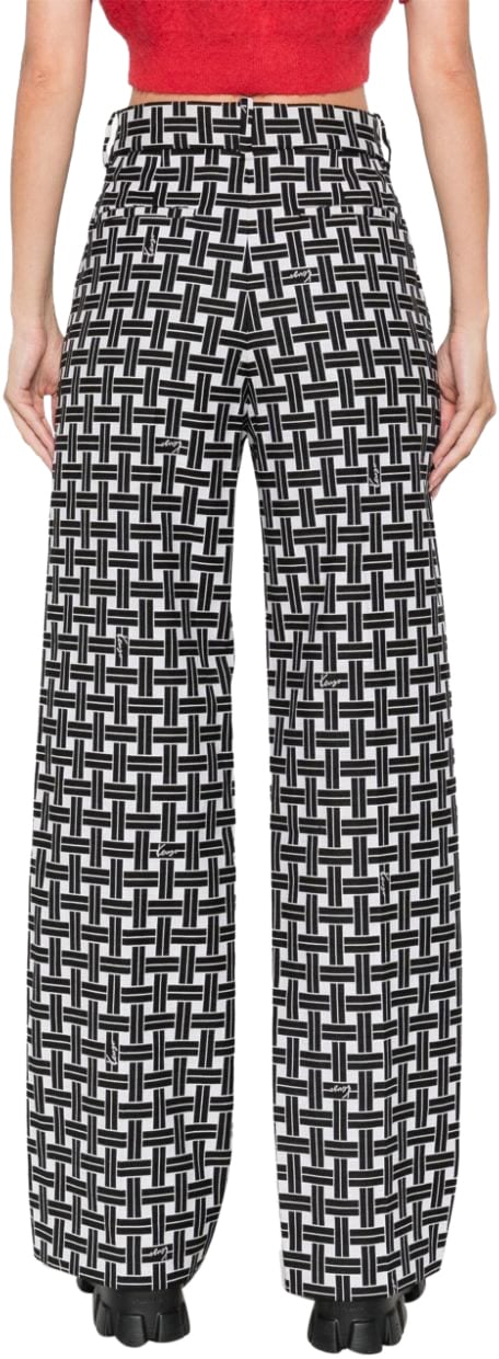Kenzo Trousers White Wit