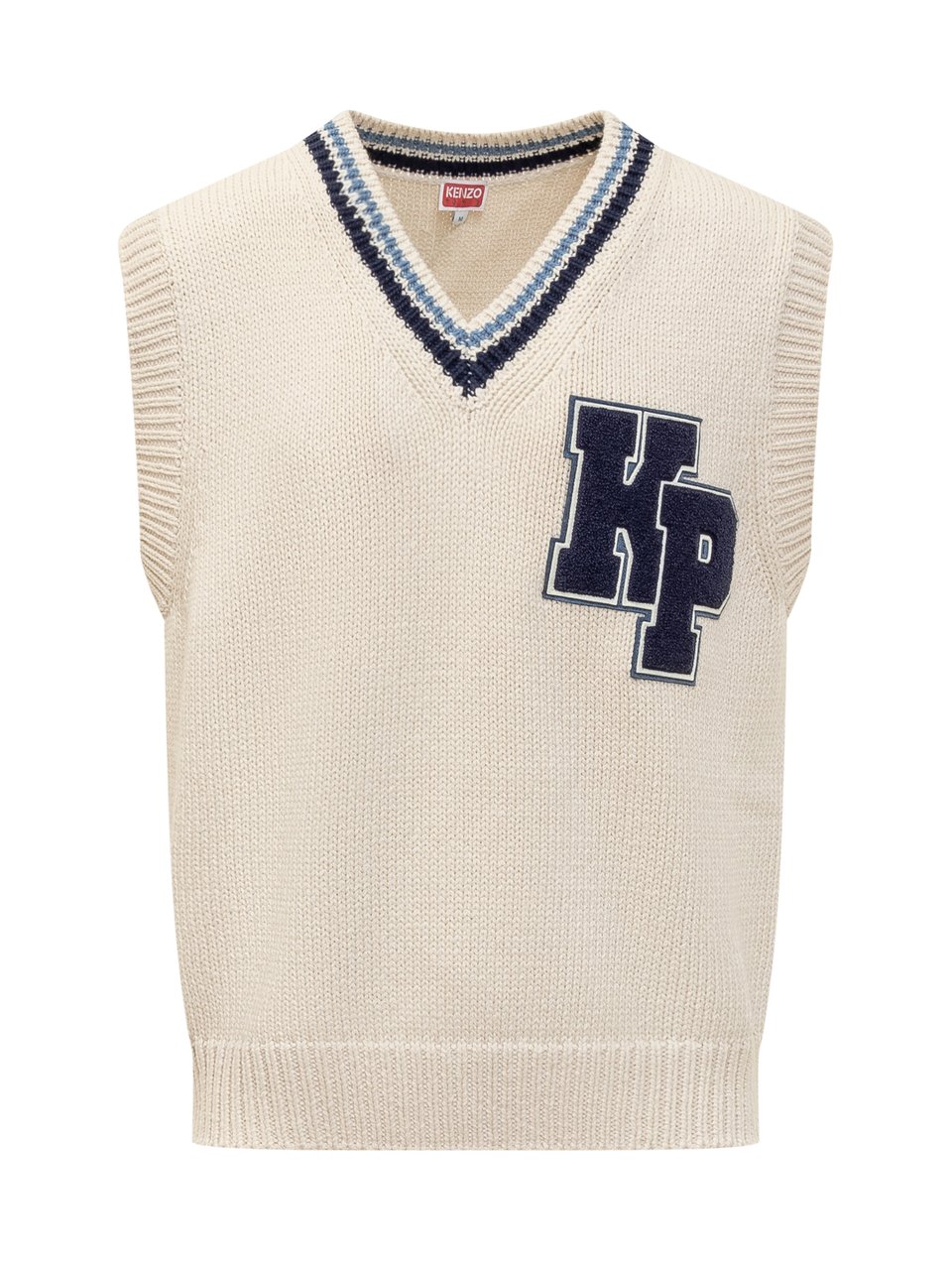 Kenzo Gilet con Logo Wit