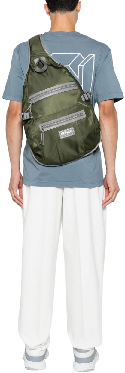 Kenzo Bags Dark Khaki Bruin
