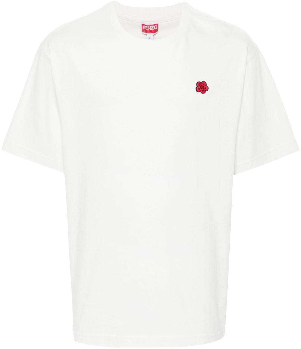 Kenzo T-Shirts And Polos Blanc Casse Beige