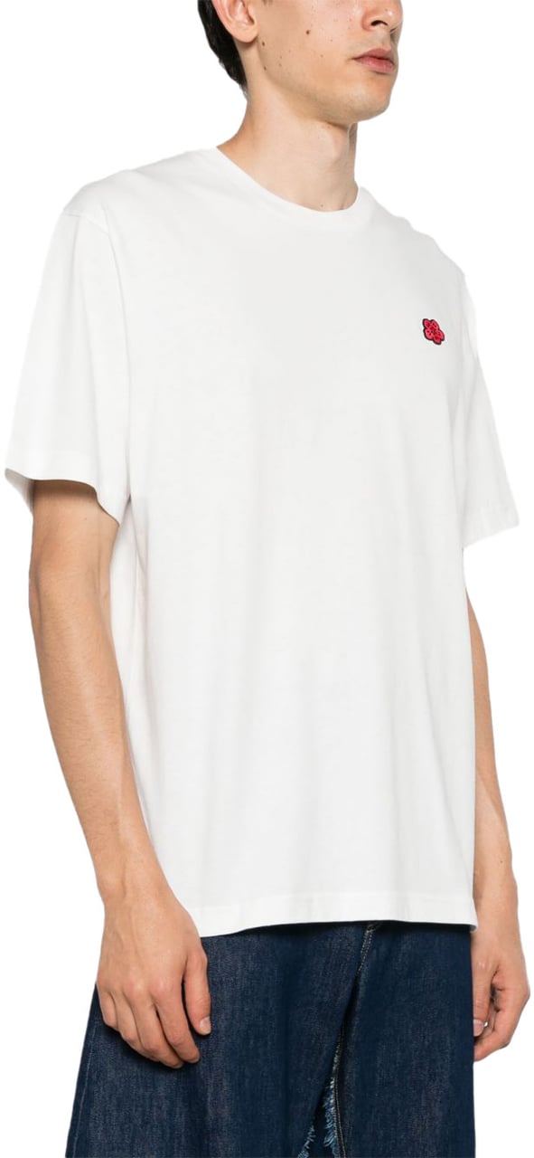 Kenzo T-Shirts And Polos Blanc Casse Beige
