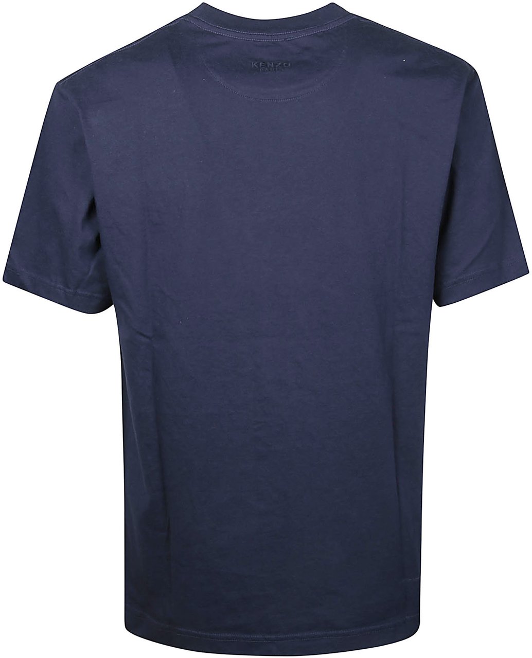 Kenzo Gots Boke Flower Embroidered Classic T-shirt Blue Blauw