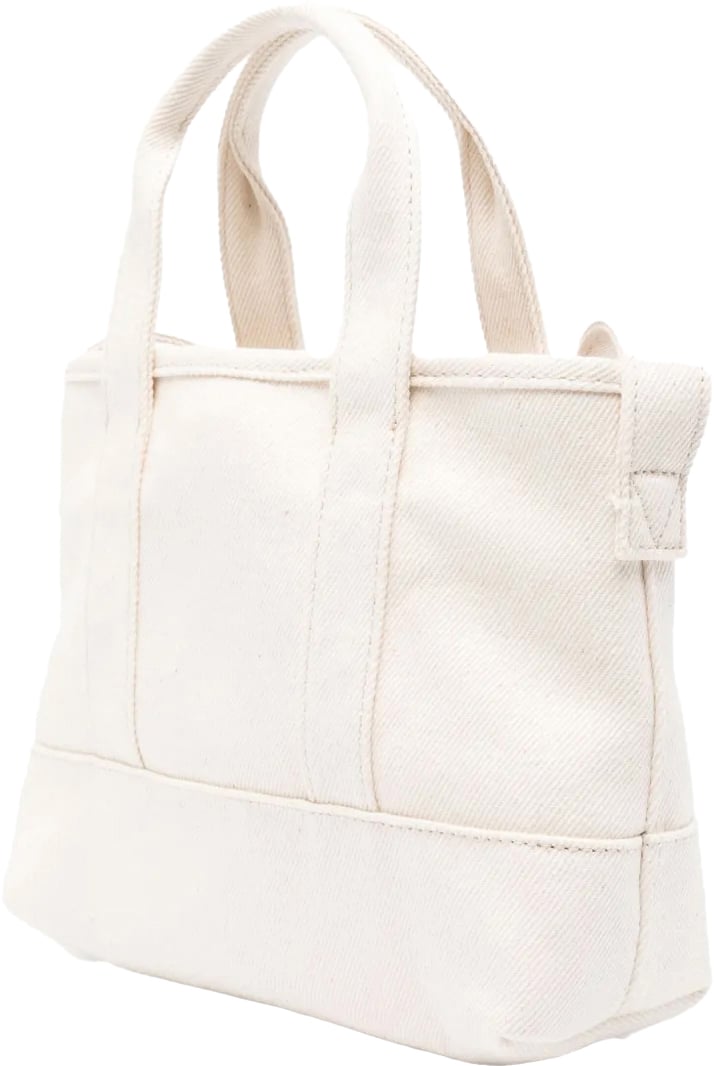 Kenzo Boke Flower Logo Tote Bag Wit