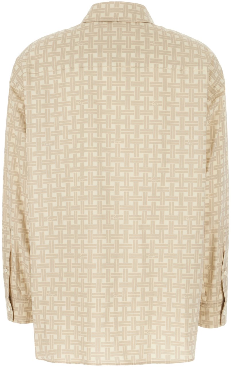 Kenzo Kenzo Printed cotton and lyocell shirt Divers