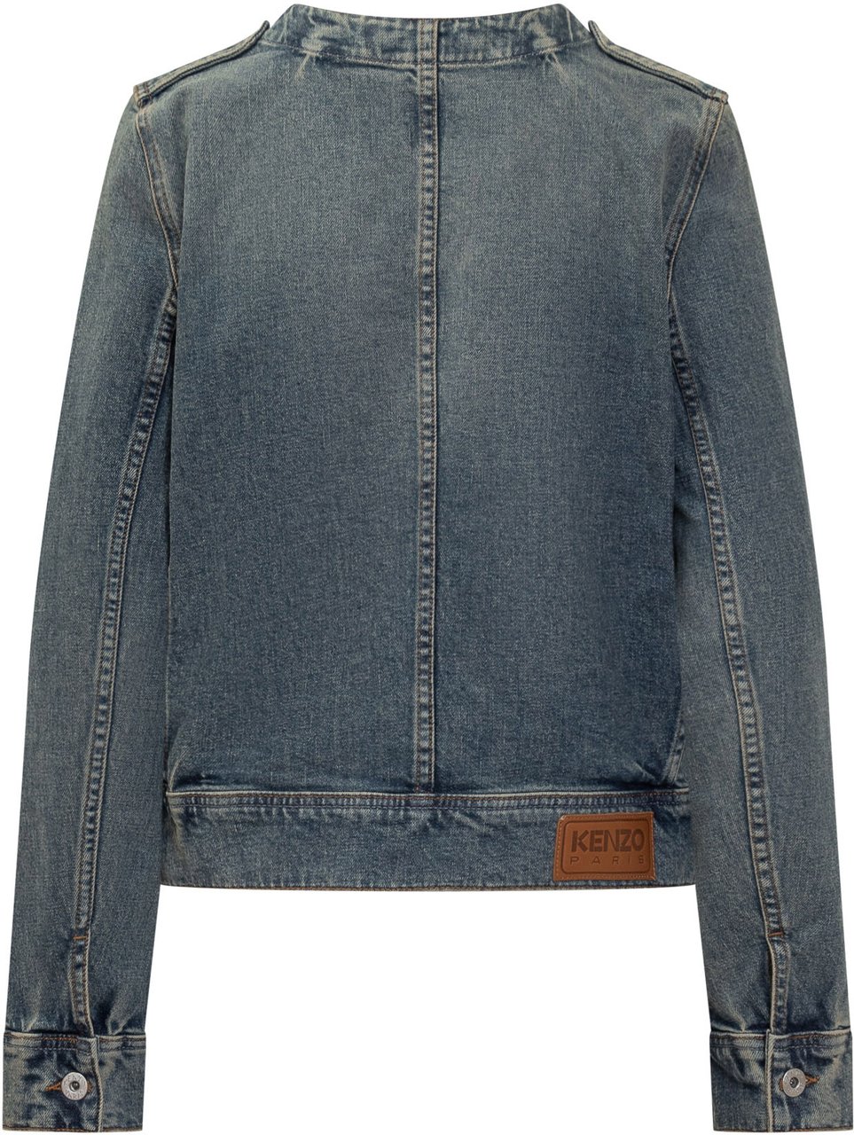 Kenzo Giubbino Denim Blauw