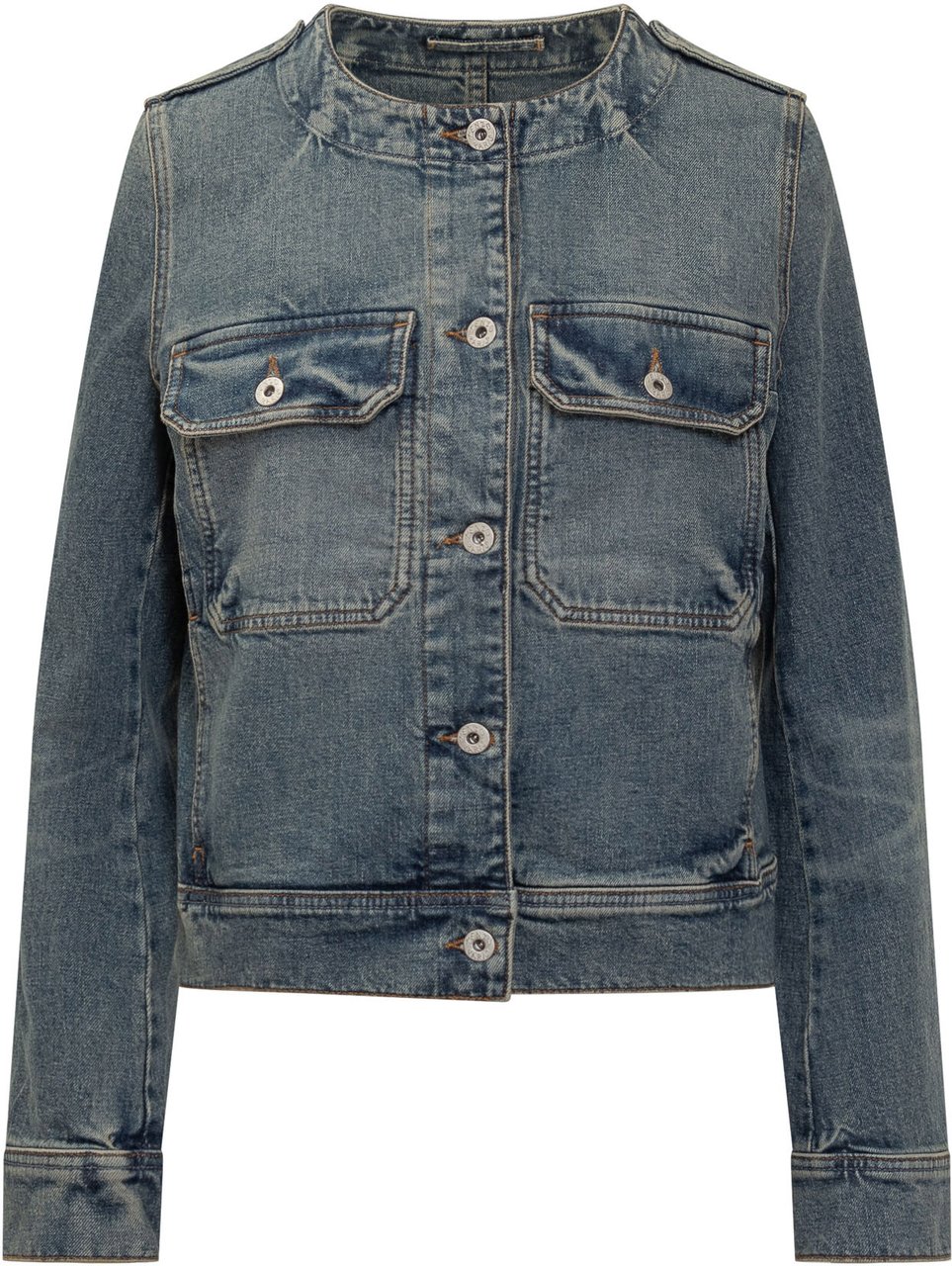 Kenzo Giubbino Denim Blauw