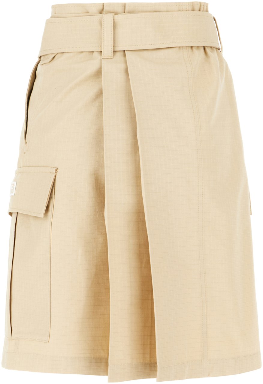 Kenzo Kenzo Beige cotton skirt Beige