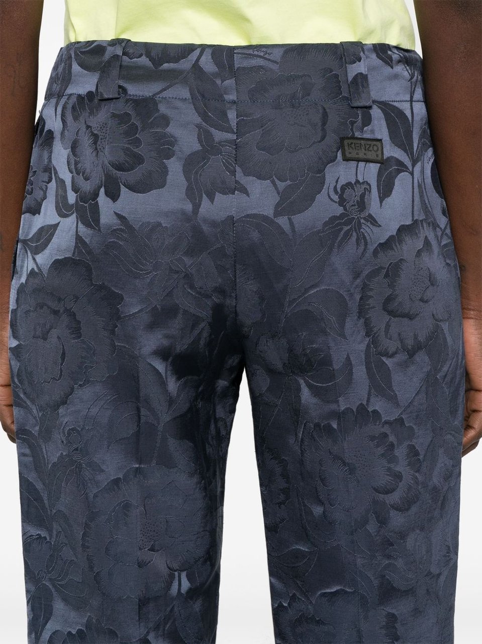 Kenzo Trousers Blue Navy