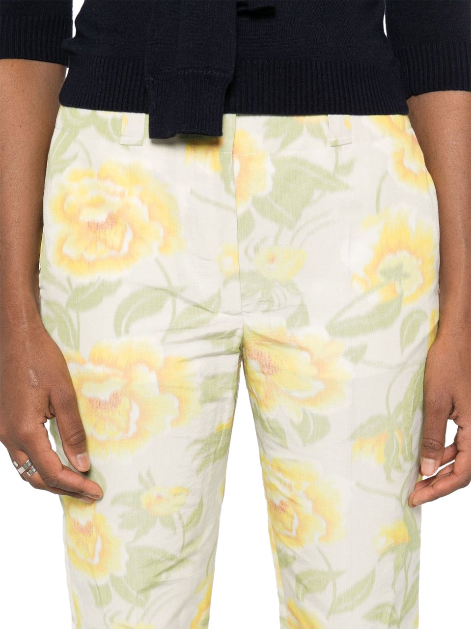 Kenzo Trousers White Wit