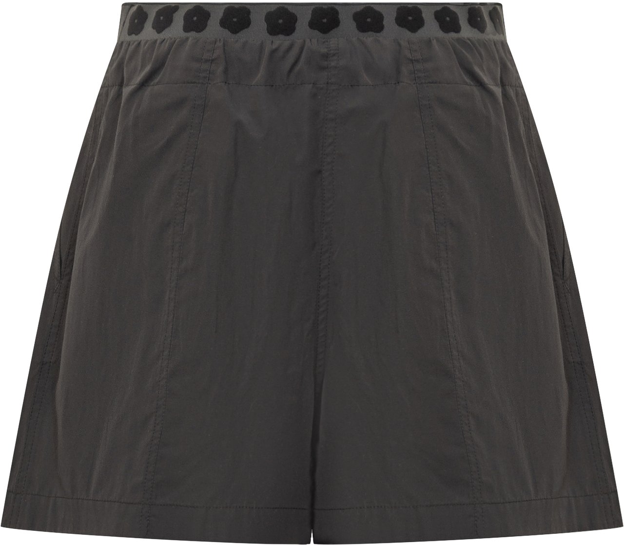 Kenzo Pantaloni Corti Boke Flower Zwart