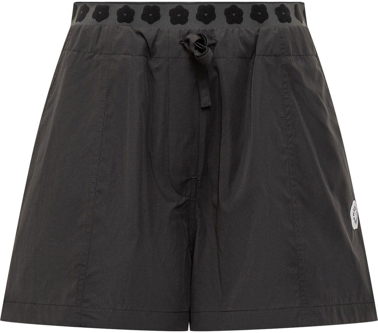 Kenzo Pantaloni Corti Boke Flower Zwart