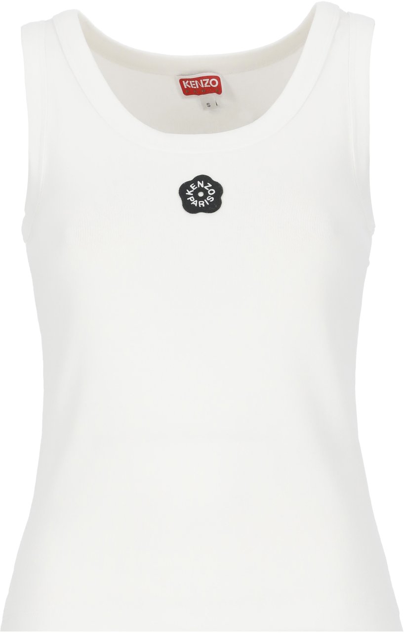Kenzo Top White Wit
