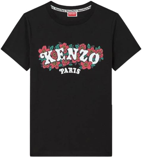 Kenzo T-Shirts And Polos Black Zwart
