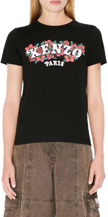 Kenzo T-Shirts And Polos Black Zwart