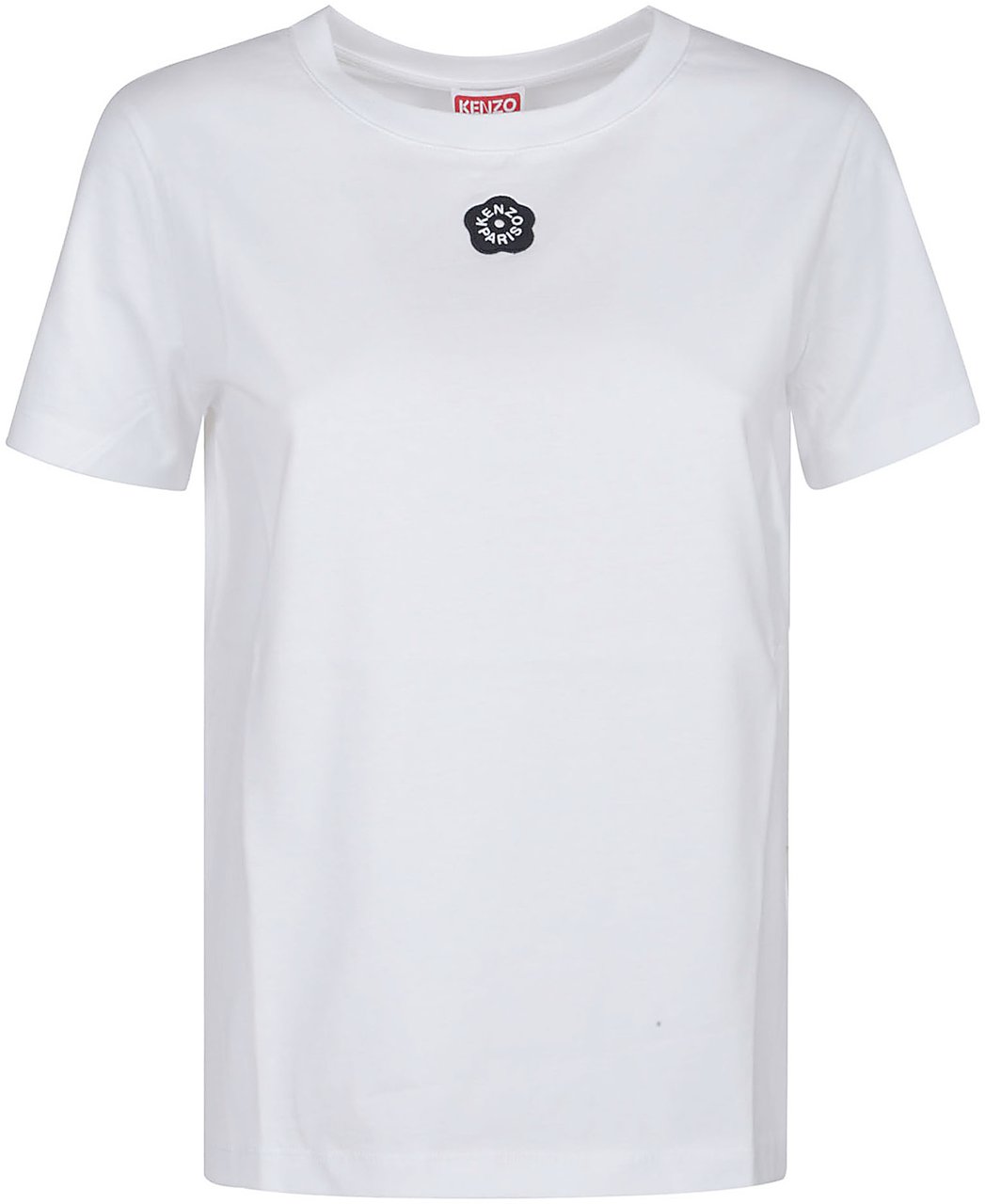 Kenzo Gots Boke Flower 2.0 Embroider Classic T-shirt White Wit