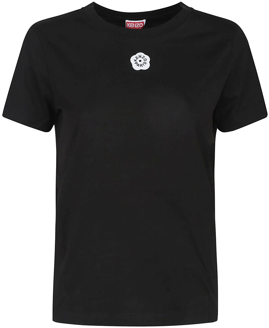 Kenzo Gots Boke Flower 2.0 Embroider Classic T-shirt Black Zwart