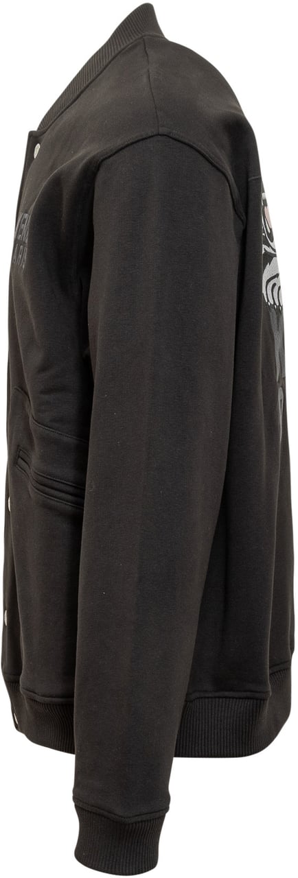 Kenzo Bomber con Ricamo Zwart