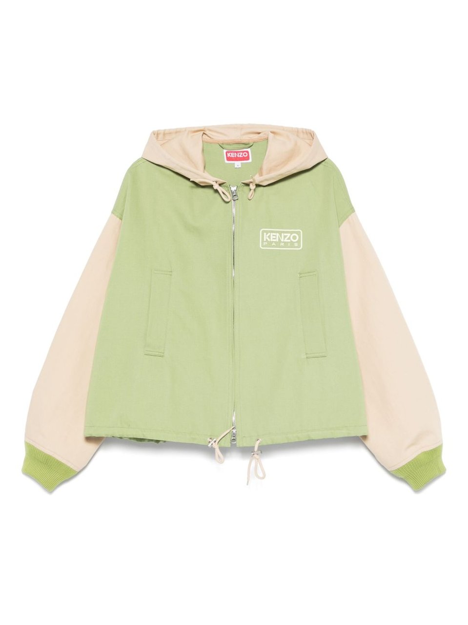 Kenzo Cropped Boxy Jacket Neutraal