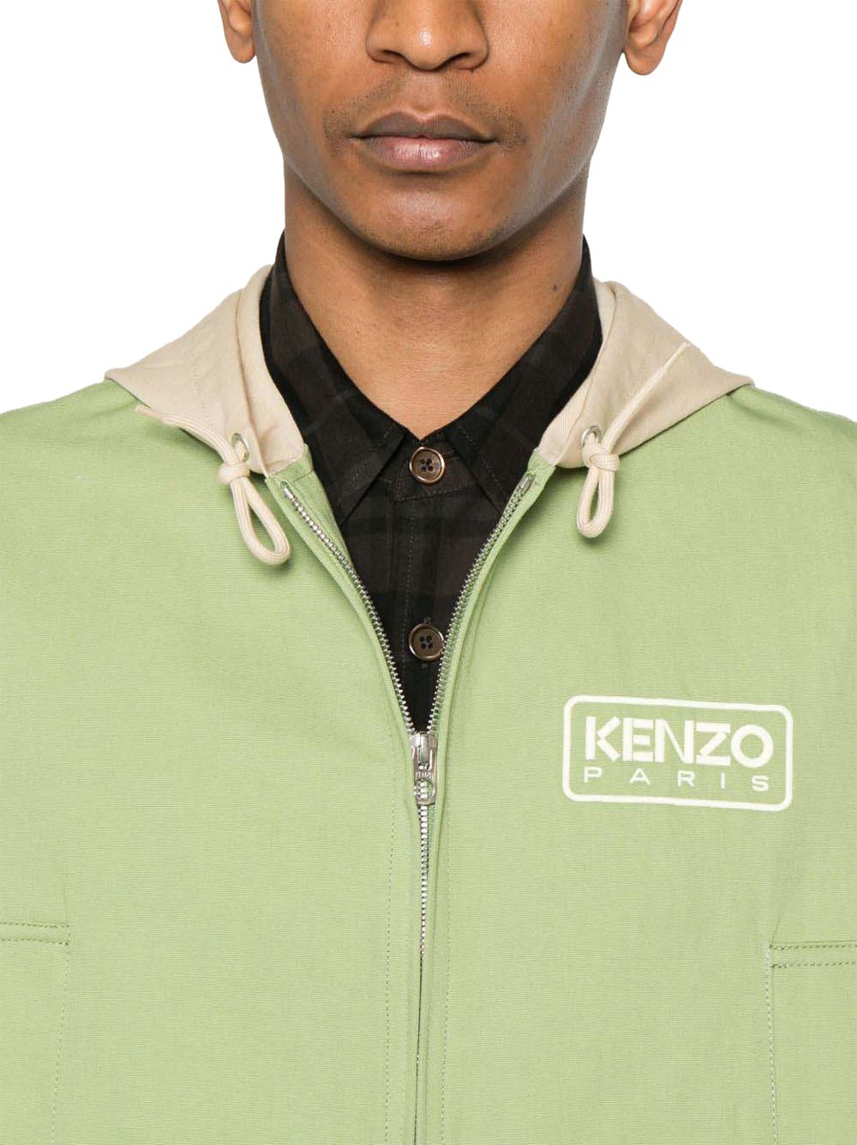 Kenzo Jackets Light Khaki Groen