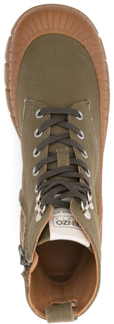 Kenzo Boots Khaki Donkergroen