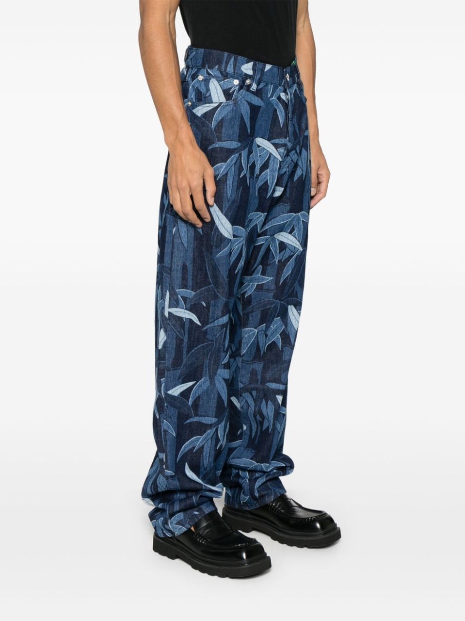 Kenzo Indigo Blue Trousers Groen