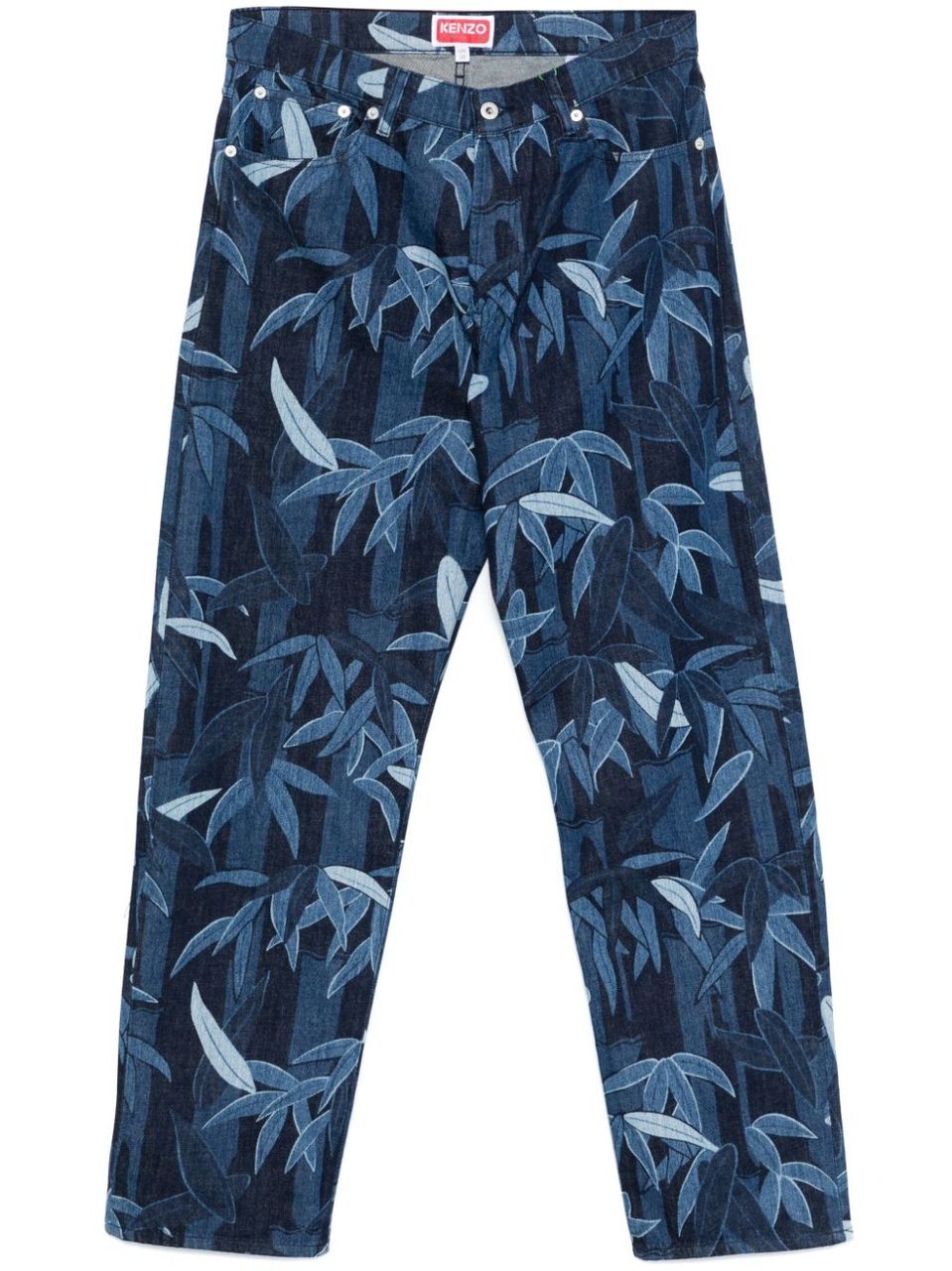 Kenzo Indigo Blue Trousers Groen