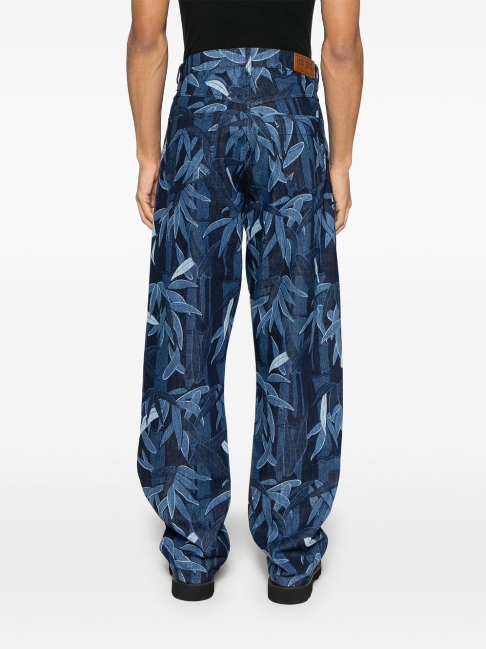 Kenzo Indigo Blue Trousers Groen