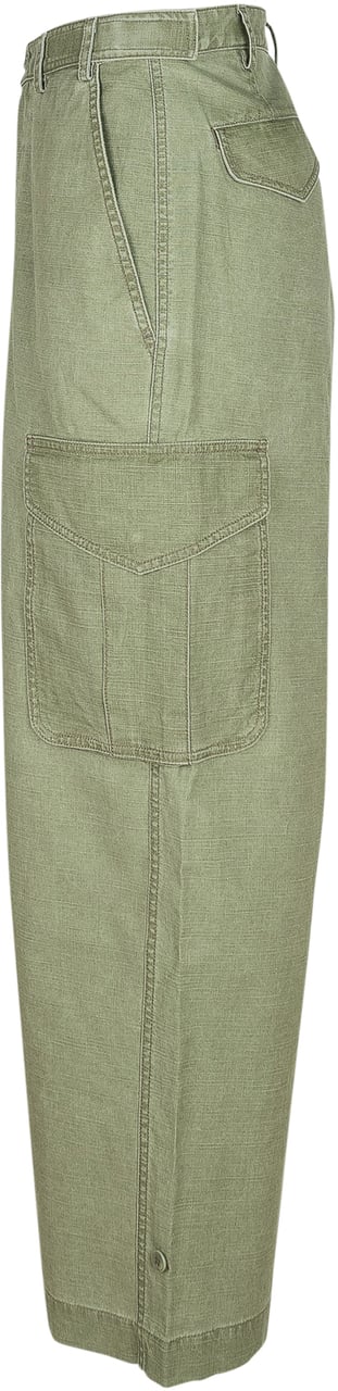 Kenzo Pantaloni Cargo Lime