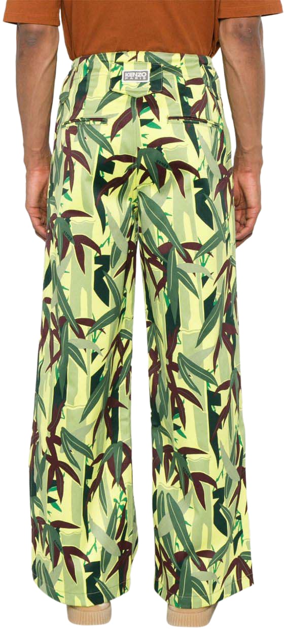 Kenzo Trousers Vanilla Wit