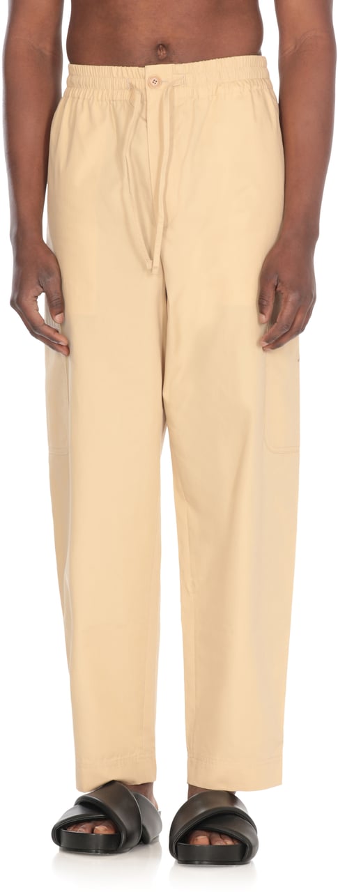 Kenzo Trousers Beige Beige