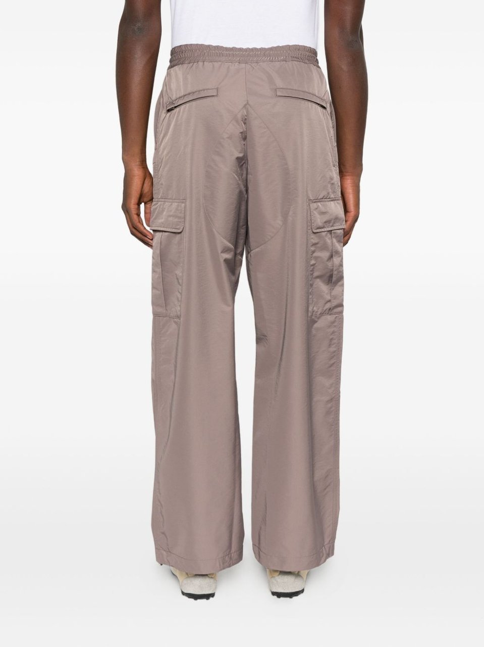 Kenzo Relaxed Fit Beige Trousers Roze