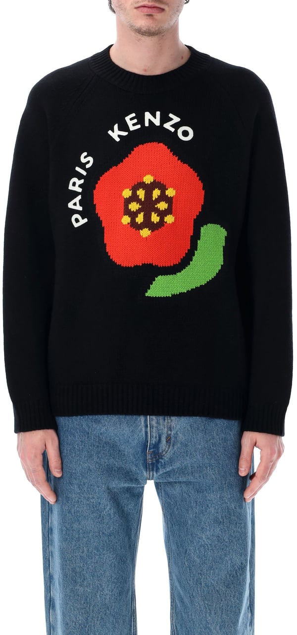 Kenzo Rws Pop Jumper Nero Zwart