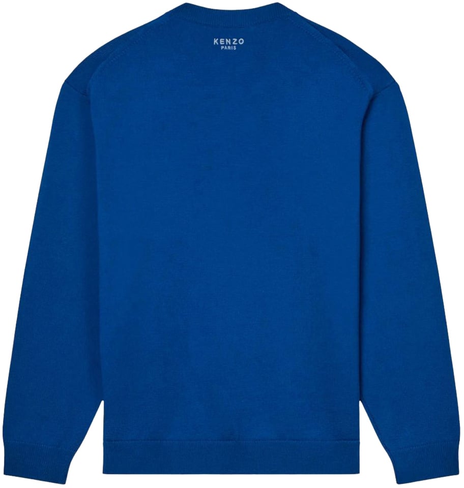 Kenzo Sweaters Blue Blauw