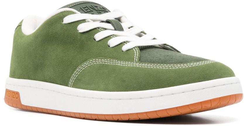 Kenzo Sneakers Olive Donkergroen