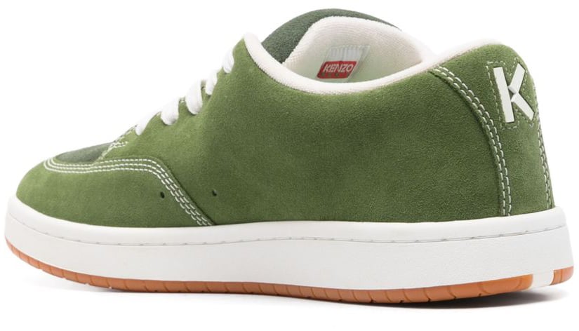 Kenzo Sneakers Olive Donkergroen