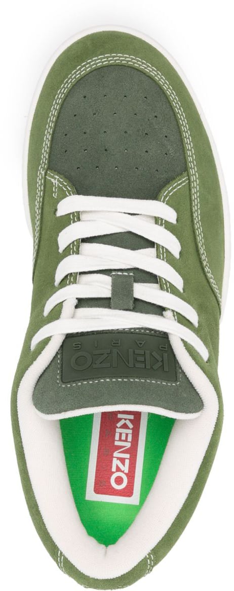 Kenzo Sneakers Olive Donkergroen