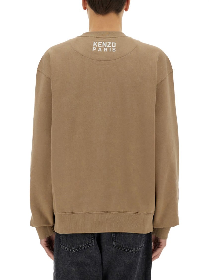 Kenzo "Happy Tiger" Sweatshirt Neutraal