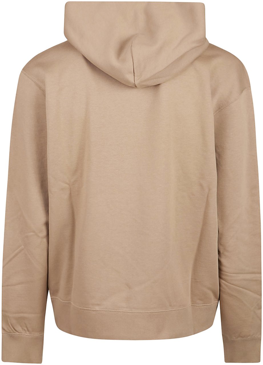 Kenzo Happy Tiger Embroidere Classic Sweatshirt Brown Bruin